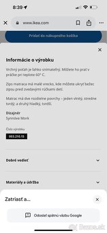 Predám detskú postieľku s matracom - 8