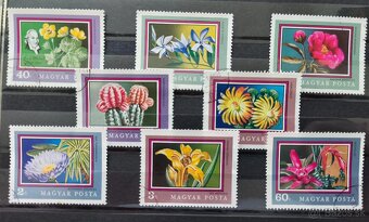 Známky kvety Maďarsko - 8
