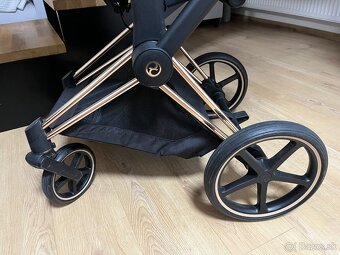 CYBEX PLATINUM PRIAM LUX CARRY COT Deep Black - 8