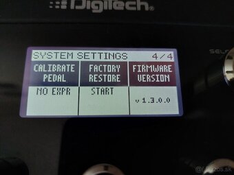 Gitarovy multi-efekt Digitech RP360 - 8