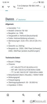 T+A criterion TB 100 - 8