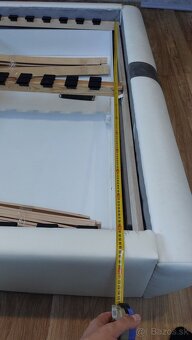 Manželská posteľ s úložným priestorom 160x200 - 8