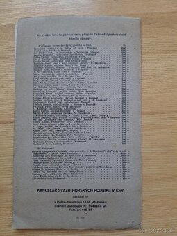 Vysoké Tatry turistický sprievodca 1930 - 8