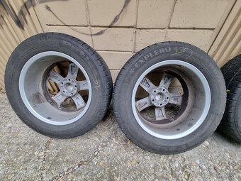 Alu disky Dezent 5x114,3 7Jx17 ET50 + zimné pneu 225/60 R17 - 8