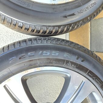 zimné Mercedes E 5x112 BFGoodrich 225/55 R17 DOT3422 - 8