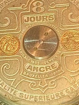 Hodinky cibule 8 hodinové,1902 - 8