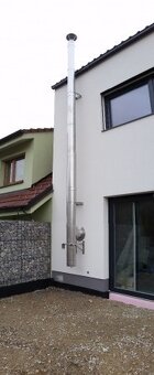 Nerezový komin izolovany Fasadny - 8