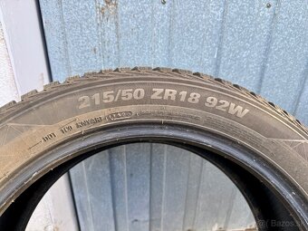 Predám celoročné pneumatiky Kumho 215/50 R18 HA32 92W 3PMSF - 8