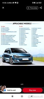 2DIN Autorádio  9" palcové , GPS, ANDROID, Car-play, wwifi, - 8