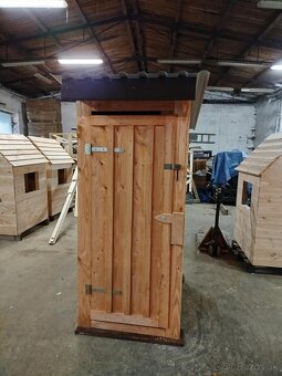 Drevená latrína/suché WC - 8