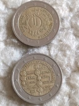 Vzácne obehové 2 euro mince - 8