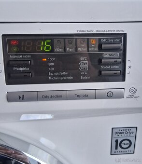 Pračka LG 1-6Kg slim- -úzka Trieda A+++ - 8