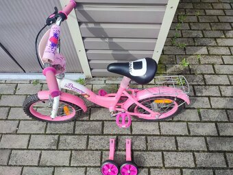 Predám zachovalý dievčenský bicykel 14' - 8