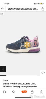 Svietiace tenisky Geox Disney 28 - 8