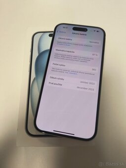 iPhone 15 128gb blue - 8