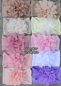 Pružná detská čelenka - 8