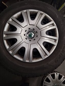 195/65 R15 zimná sada - 8