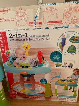INFANTINO 2in1 Sit, Spin &Stand Entertrainer & Activity 2020 - 8