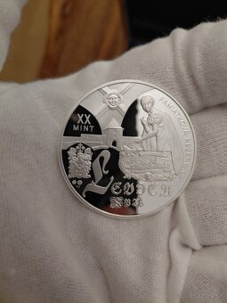 Investične strieborne mince proff - 8