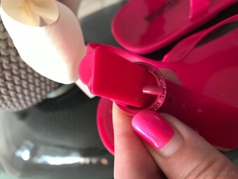 MICHAEL KORS originál fuksia damske sandálky 38 - 8