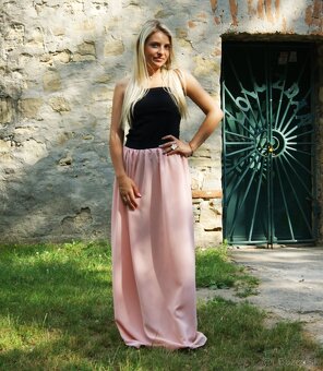 Letné šifónové sukne-nové - 8