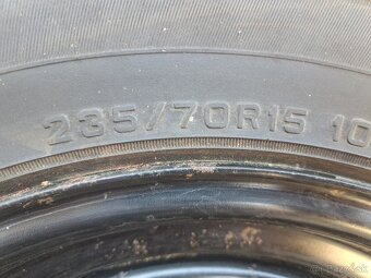 Disky 6x139,7 r15 s celoročnými pneumatikami - 8