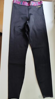 Dámske zoštíhľujúce legíny Lipoelastic čierne veľkosť M+ - 8
