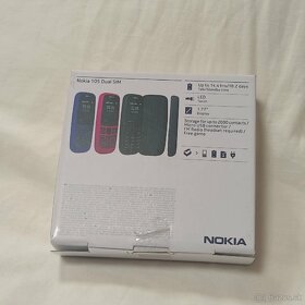 Mobilný telefón Nokia 105 (2019),
čierny, Dual SIM - 8