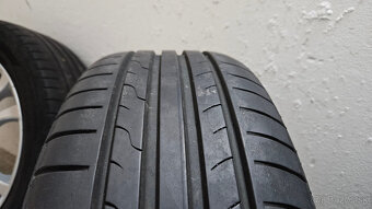 Predám letné kolesá Dunlop + disky ANZIO – 205/55 R16 - 8