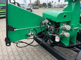 Mobilný sekač dreva so spaľovacím motorom, drvič konárov - 8