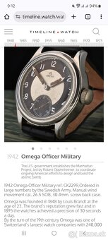 Omega Military officer 1942 - 8