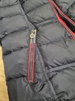 Páperová dámska bunda, modrá, veľ. M - 8