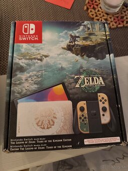 Nintendo Switch Oled Zelda edition. - 8