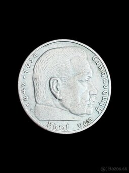 Vzácnejšie 2 Marky 1936 D, G, J a 1939 E - 8