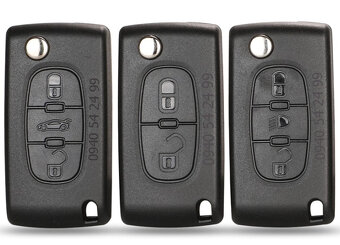 Peugeot & Citroen obal kľúča - 8