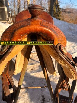 Westernové sedlo Pullman - 8