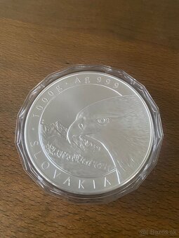 Kilogramové strieborné mince ČM - 8