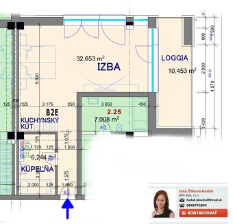 Komfortný, 1,5-izb. byt v centre Prešova pri pešej zóne. - 8
