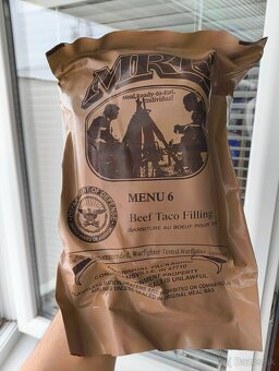 MRE Americkej Armády rôzne menu - 8