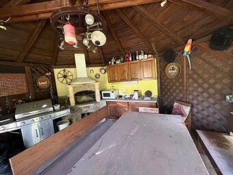 Záhradný letný domček/altánok z masívu – 18 m² - 8