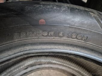 225/60 r18 letné 4 ks BRIDGESTONE dezén 6,2 - 6,1 mm - 8