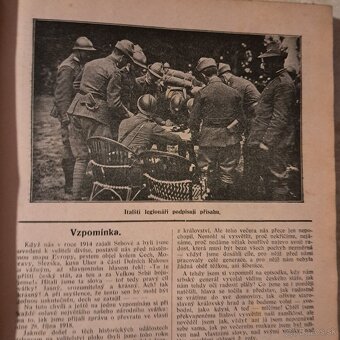 Kompletný zviazaný časopis NAŠE VOJSKO 1929 - 8