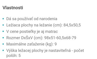 Detská postieľka Kinderkraft Neste Up 2 šedá - 8