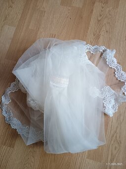 Svadobné šaty 36-38,S-M - 8