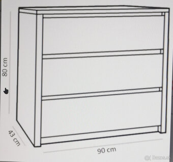 Predám novú komodu MONTANA - 8