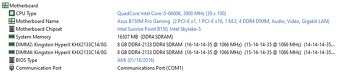 Základná doska B150M + Procesor i5 6600K - 8