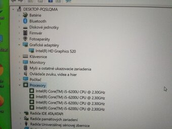 predám 12" HP elitebook 820 g3/ Intel core i5 /ssd /8gb ram - 8
