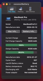 Apple MacBook Pro 13, Late 2013 - 8