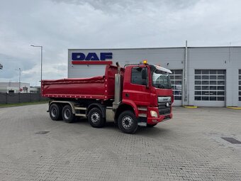 DAF CF 460, pohon 8x4, Trojstranný sklapač ,EURO 6 TOP STAV - 8