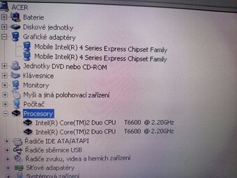 predám Acer extensa 5635 / 3gb ram / 250gb hdd /Windows xp - 8